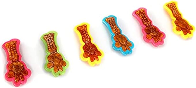 Hartz Chew 'n Clean Dental Duo Dog Treat & Chew Toy, Color Varies, Extra Small, 6 Count