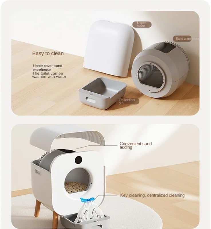 Smart Automatic cat Litter Box with Deodorization