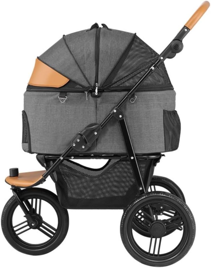 Pet Stroller, Portable Tricycle for Dogs and Cats