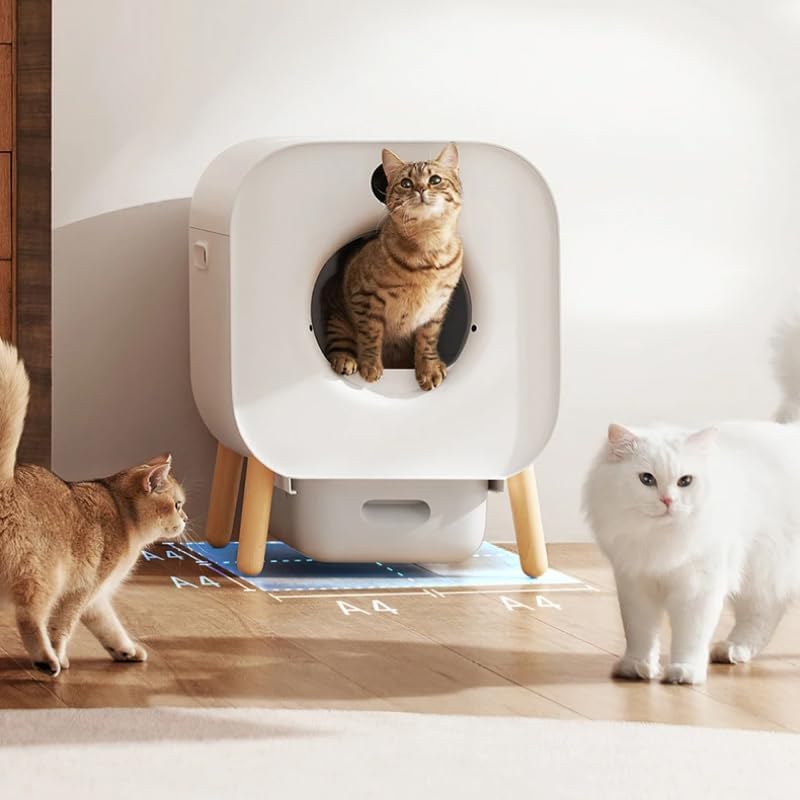 Smart Automatic cat Litter Box with Deodorization