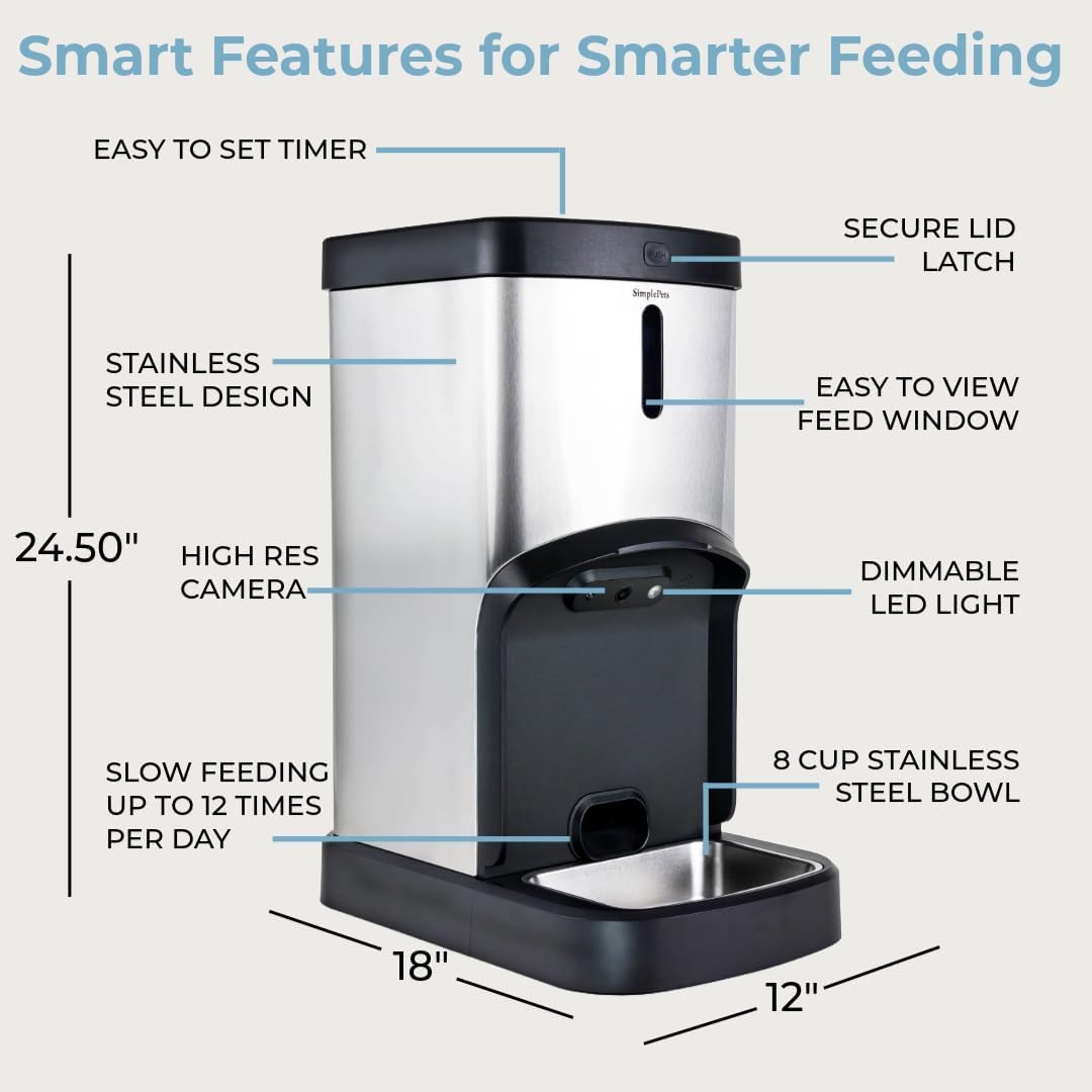 SMARTFeeder Large Capacity Automatic Dog Feeder