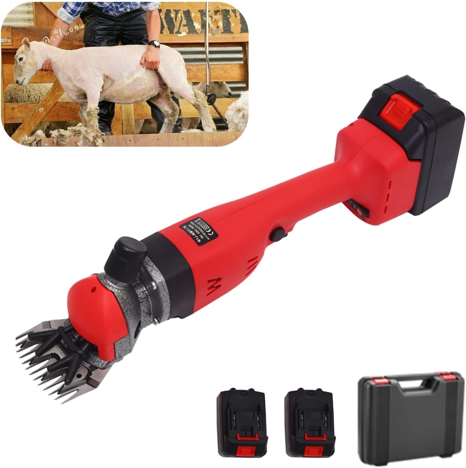 Rechargeable Electric Sheep Shears 800W