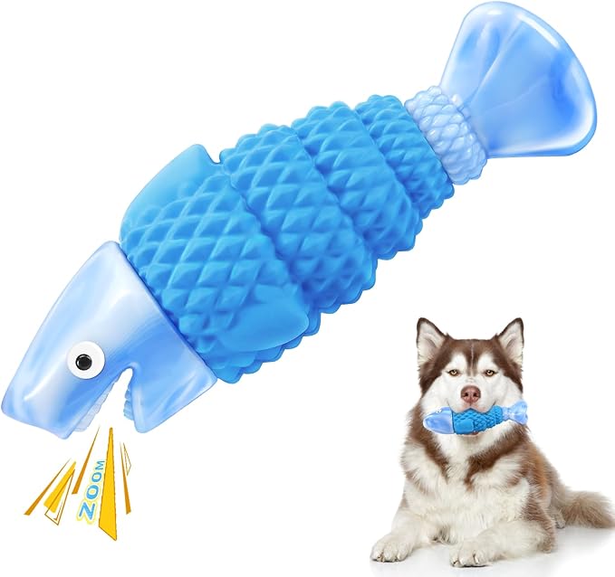 WinTour Tough Dog Toys for Aggressive Chewers, Indestructible Dog Chewers for Medium & Large Breeds