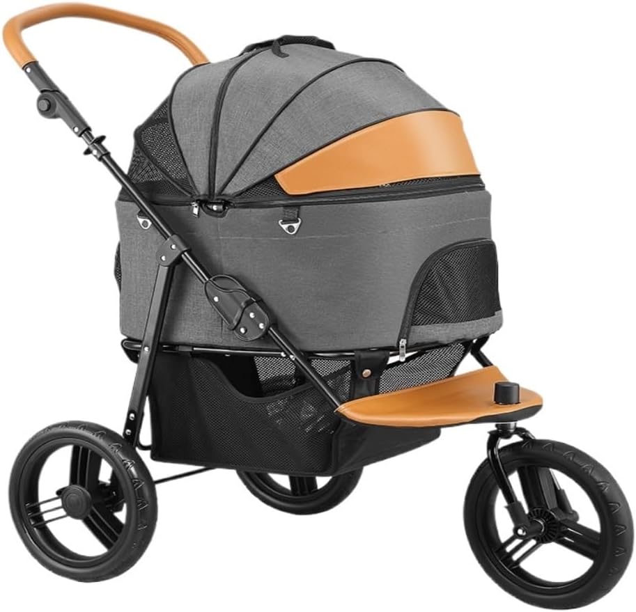 Pet Stroller, Portable Tricycle for Dogs and Cats