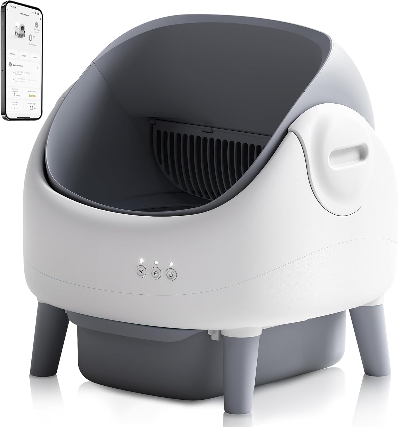 Automatic Cat Litter Box with APP Control