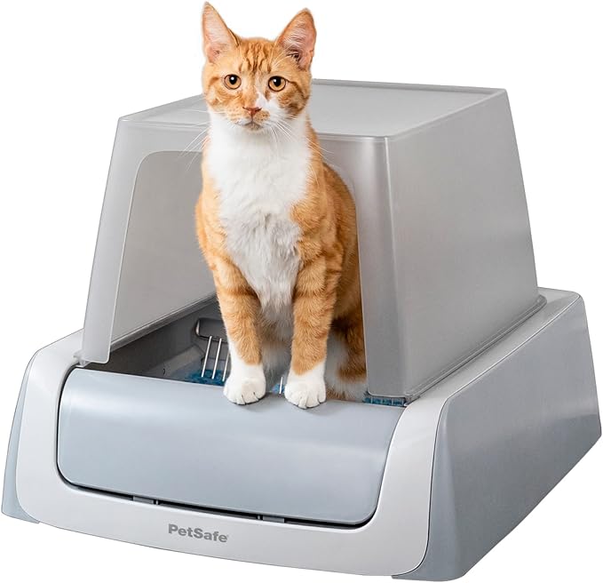 PetSafe Legacy ScoopFree Crystal Pro Self-Cleaning Automatic Cat Litter Box