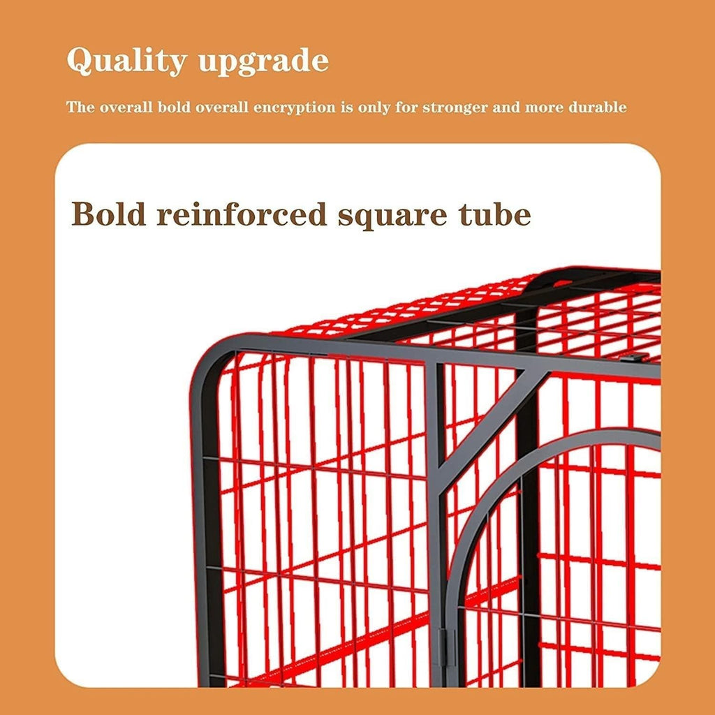 Heavy-Duty Metal Wire Dog Indoor Cage