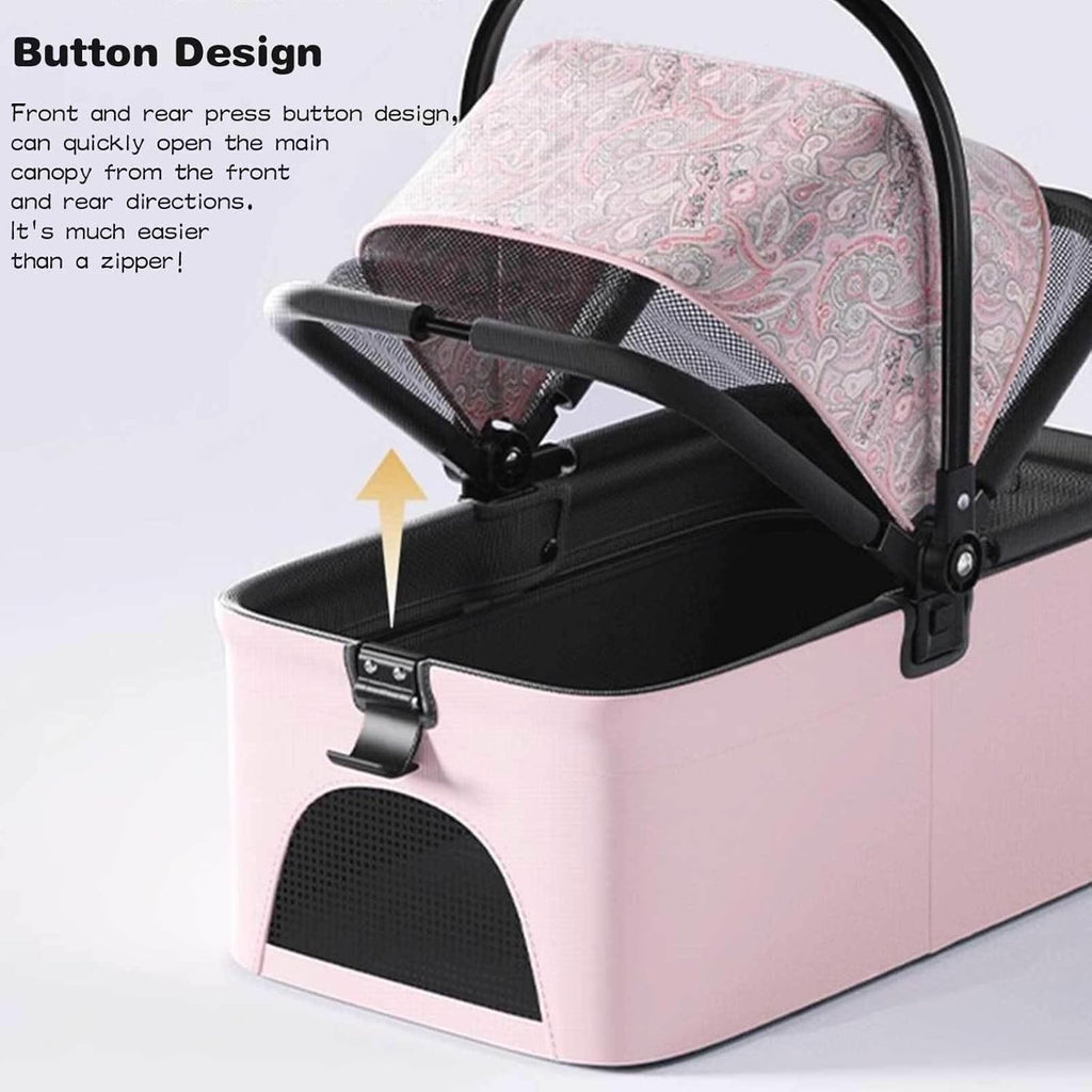Pet Stroller, 3 in 1 Multifunction Pet Travel System