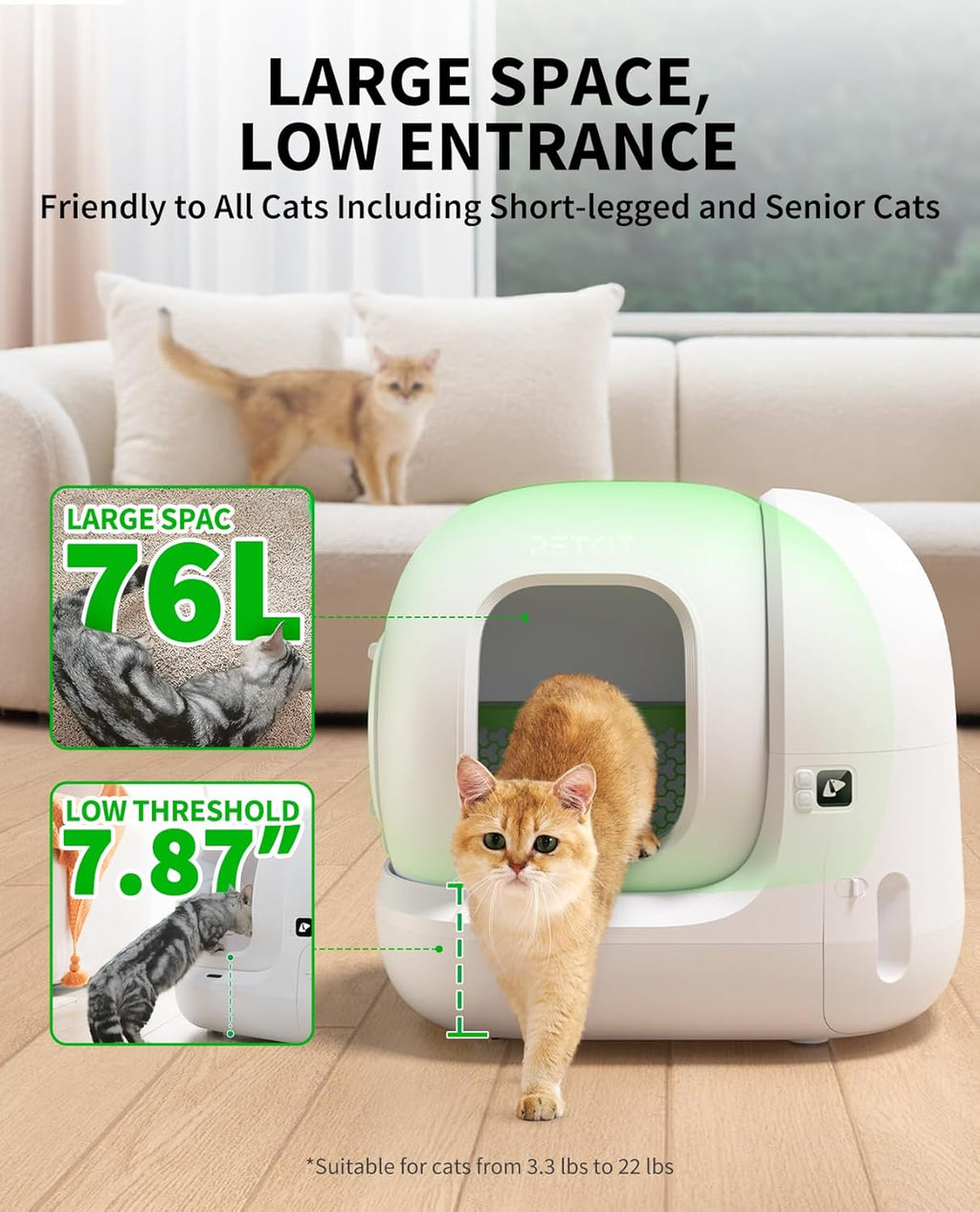 PETKIT PuraMax 2 Automatic Self-Cleaning Cat Litter Box