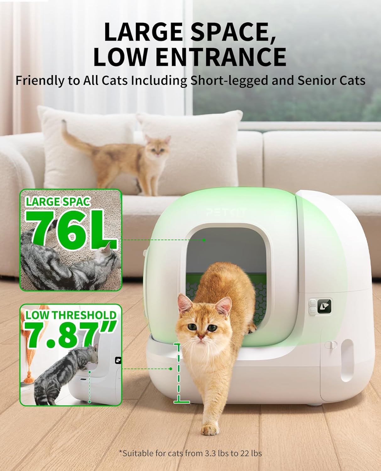 PETKIT PuraMax 2 Automatic Self-Cleaning Cat Litter Box