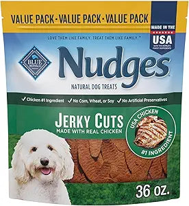 Blue Buffalo Nudges Jerky Cuts Natural Dog Treats Chicken