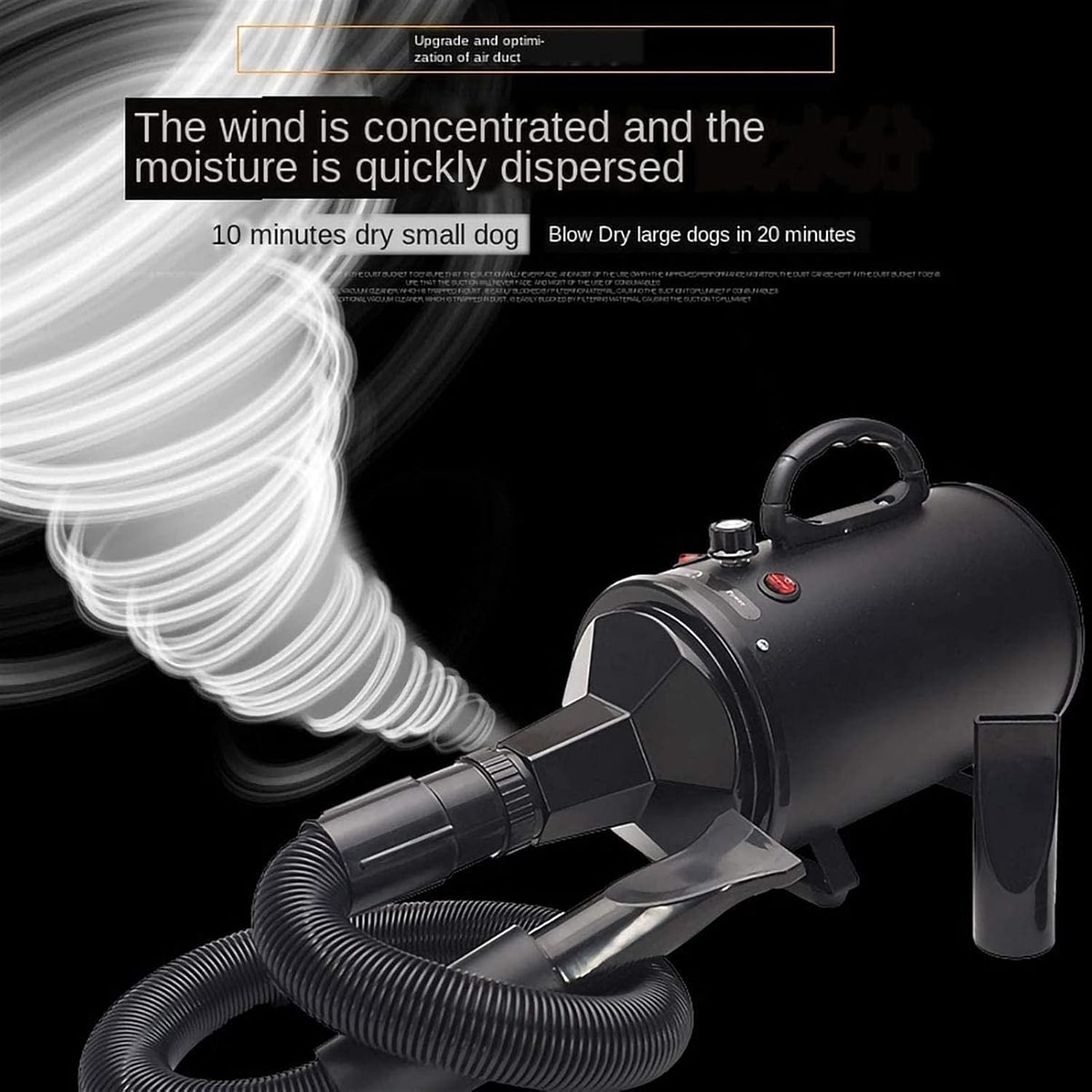 Silent high-power Blowing Machine for Pets