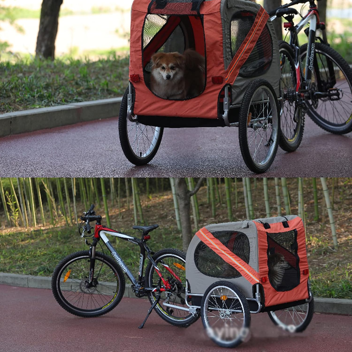 Adjustable Bike Pet Trailer for Pets